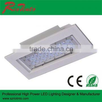 50w led canopy light for gas station, UL DLC CE ROHS gas station led canopy lights with 5 years warranty