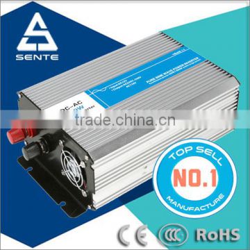 High frequency pure sine wave 500w 24vdc to 110vac inverter with USA socket and with LED display screen