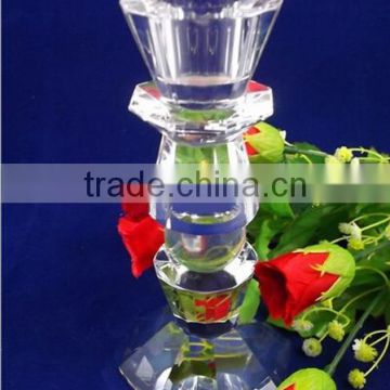 2015 popular pillar crystal candle holder