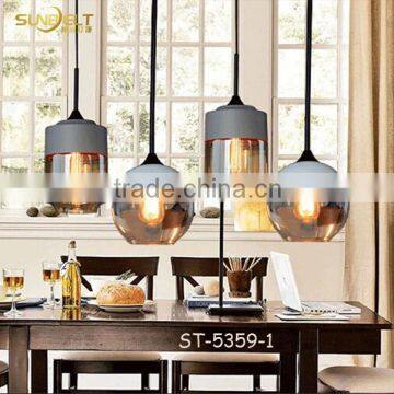 ST-5359-D Sunbelt Sputnik Santa Claus Head Light Clear Glass Pendant Lamp photo-6