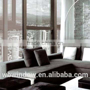 European style aluminum sliding windows grill design style in China price
