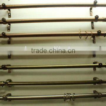 zinc alloy hot design curtain rods