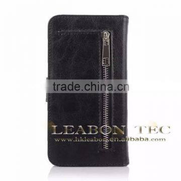 Best Selling Hot Chinese Products Detachable Wallet and Phone Case Mobile Phone Leather Case for S6 Edge Case photo-2