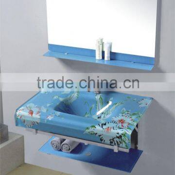 Toilet hand wash basins toyo glass basin(WMD-06)