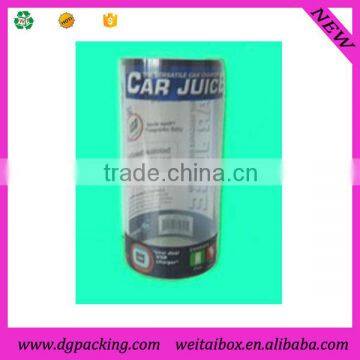 candy plastic tube containers, plastic cigar tube, flexible plastic tube