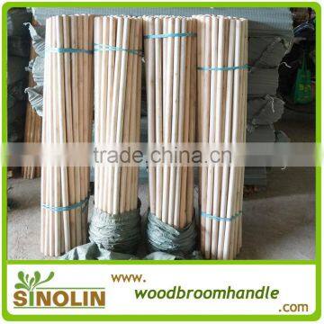 Italian thread broom handle wood broom stick wood