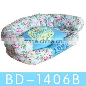 2015 Sweet High Quality Colorful Luxury Pet Dog Sofa Bed