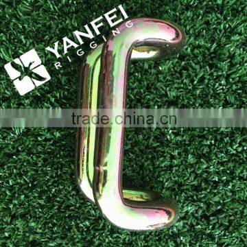 Galvanized Yellow E End Track Fitting photo-3