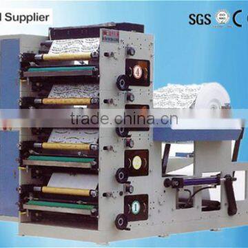 4-6 Colors Flexo Printing Machine printing on PAPER/PVC/OPP