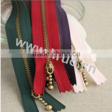 Heavy duty Metal Zipper