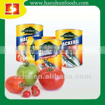 Canned Mackerel in Tomato Sauce