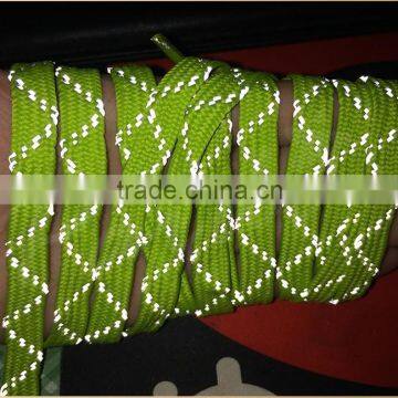 3M Polyester Flat Rope Light Reflecting Safety Shoelaces