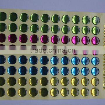 2015 hot sale Manufacturers adhesive Round Epoxy Sticker