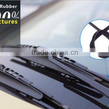 T580 Metro Front Driver Vehicle Accessories Japanese Smooth Quiet Streak-free Car Windshield Stealth Passager Wiper Blade photo-2