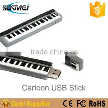 popular customized logo 8gb piano usb flash drive