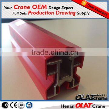 3D Design Drawing Customizeable OSLB Series Crane Safety Sliding Lines