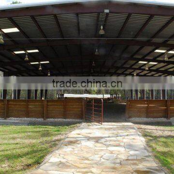 Prefab Shed with Iron Frame PU / EPS Panel Roof