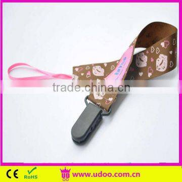 Wholesales baby metal pacifier clip