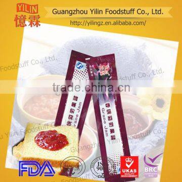 New style sachet 18g organic sweet grapefruit jam manufacturer