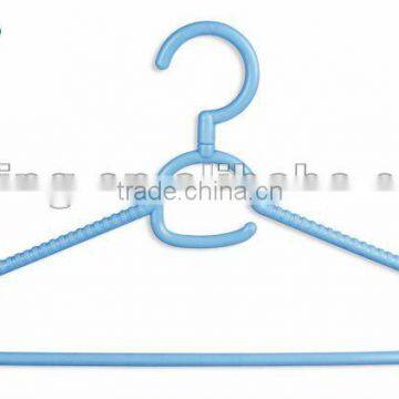 pp materail plastic cloth rack