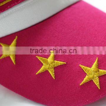 Custom Embroidery Patch Trucker Cap With Gold Stitching photo-2