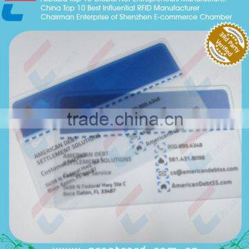 Manufactory Transparent PVC Card