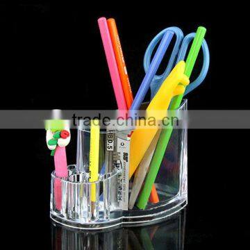 Nice shaped acrylic plastic pen holders