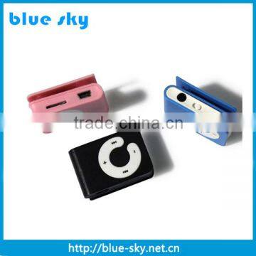 2015 promotional clip mini mp3 player