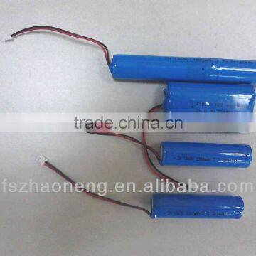 3.7v 2200mAh lithium ion battery