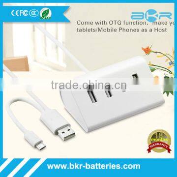 2016 Hot sale Chrismas gift Fast data transfer 4-Ports USB HUB with OTG function New Arrival