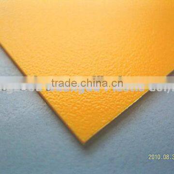 High quality yellow Matte PVC