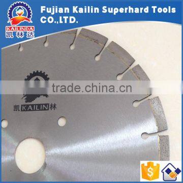 Laser concrete diamond circular saw blade for asphalt cutting for wet cutting