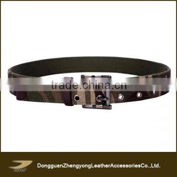 Factory Wholesale Custom High-grade Camo Canvas Military Style Belts photo-5