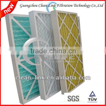 Promotion Price Non-woven fabrics foldaway paper frame air plank filter