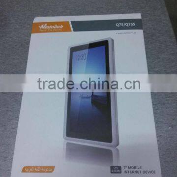 wintouch Q75S multi color tablet pc with cheapest price for christmas