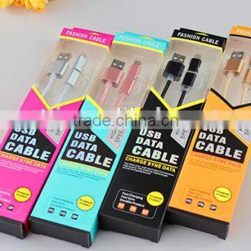 2016 New High Quality Micro Braided Usb Data Cable for Iphone/samsung photo-3