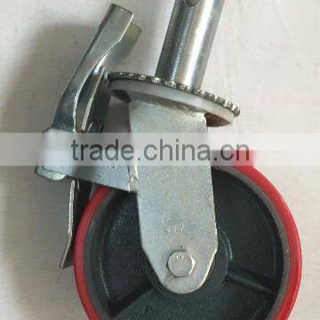 scaffolding caster wheel for heavy duty
