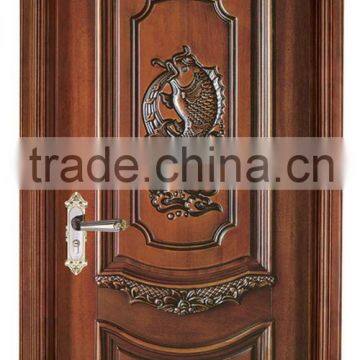 Luxury solid wood door for villa YHB-1208