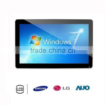 windows system 32inch Wall Mount LCD Display Digital Signage With Touchscreen , Ratio 16:9 For Display