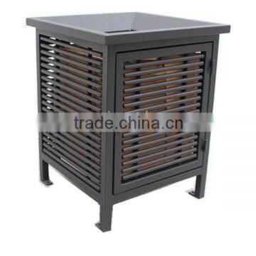 Metal outdoor street garbage bin for sale