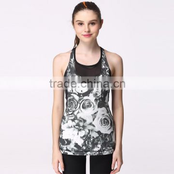 2015 running stringer vest, popular nice design yoga vest for ladies