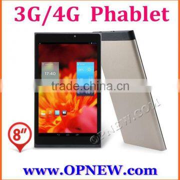 OEM high end 8 inch 4G LTE phablet android 5.1 lollipop octa core tablet pc high resolution IPS touch screen