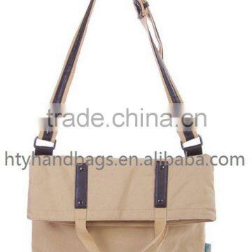 Good quality professional two tone messenger bag