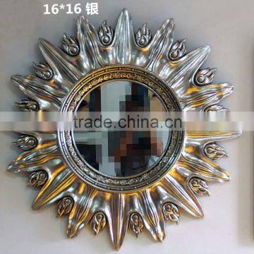 Resin Hotel decoration mirror /fashion mirror/bathroom mirror for home decor