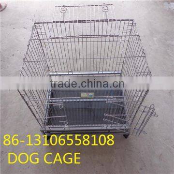 cheap stainless steel foldable dog crate house cagefor sale