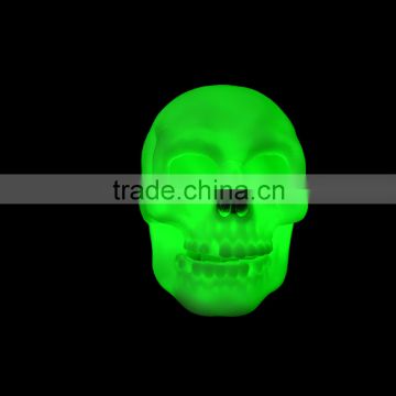 7 color changing LED Table lamp light LED with skull