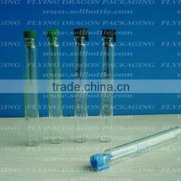 Tester bottle, perfume glass bottle, small glass vial