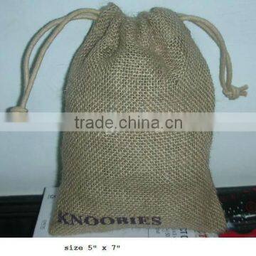 Jute promotional pouch