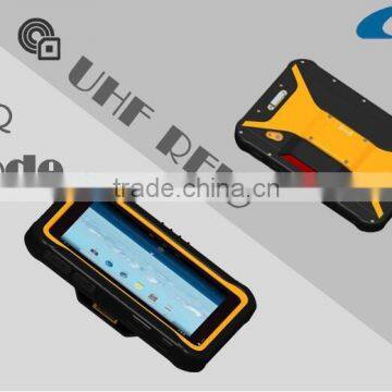 Batch Reading 7 inch 3G Rugged 2D Barcode QR Code UHF Android Tablet with RFID Reader