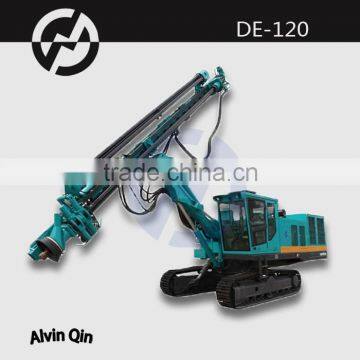 China manufacturer hot sale DTH drilling rig DE120 down the hole hammer drilling rig